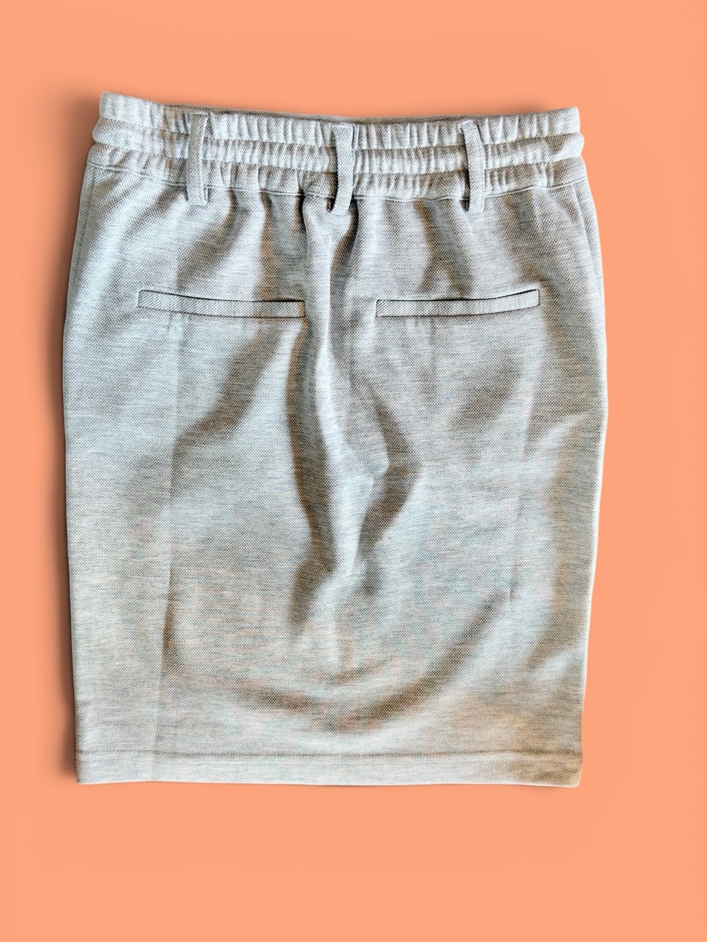 Gray Kaffe Elastic Waistband skirt - Picture 3 of 3